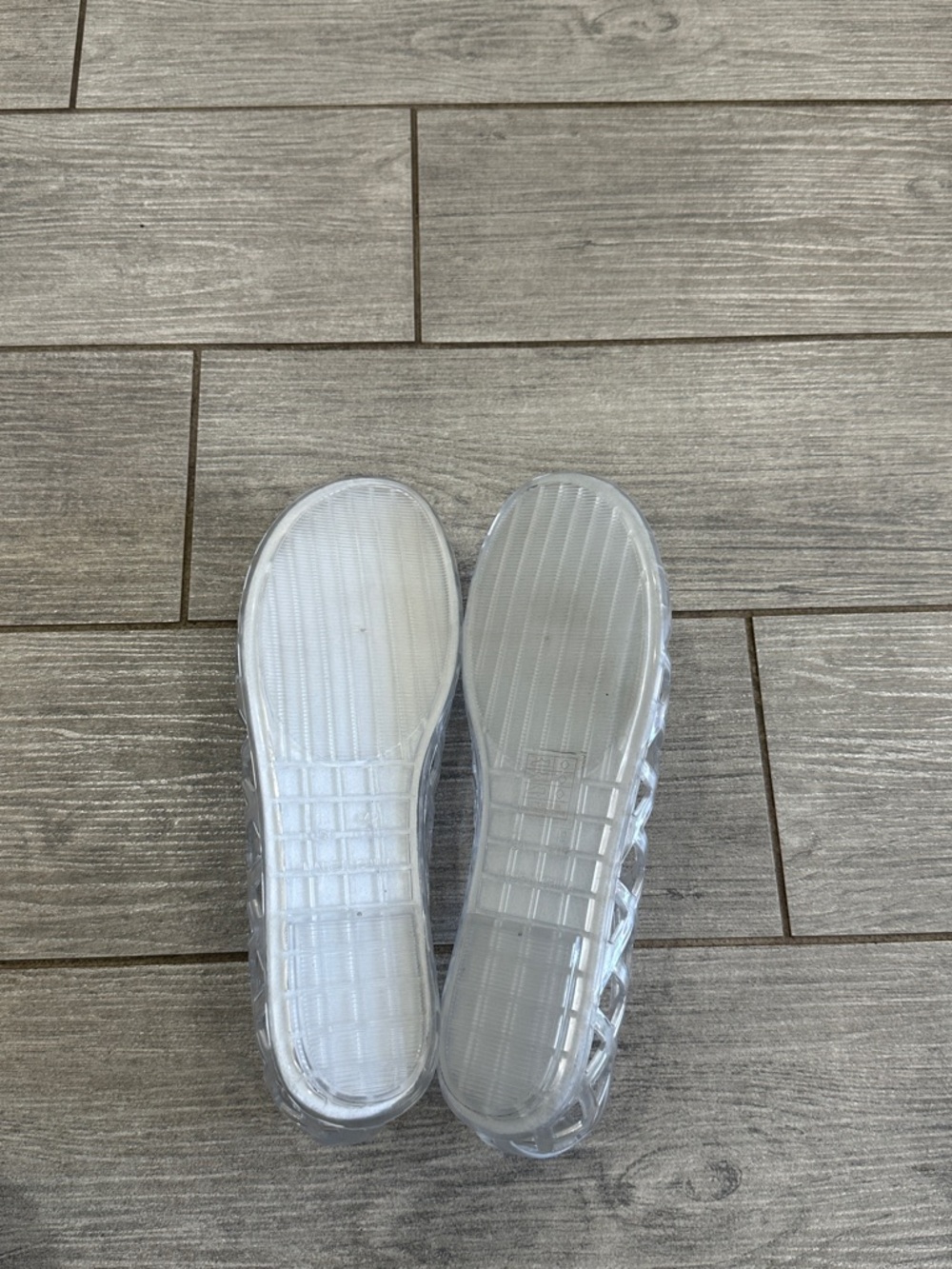 Jeffrey Campbell Jellz Clear Slip Ons New! - Picture 15 of 15